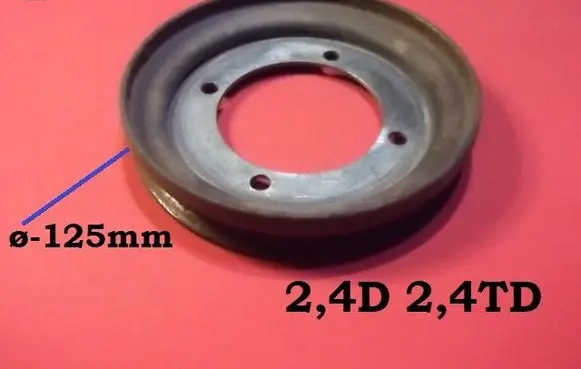 Volvo 740 Water pump pulley V74024D24TD