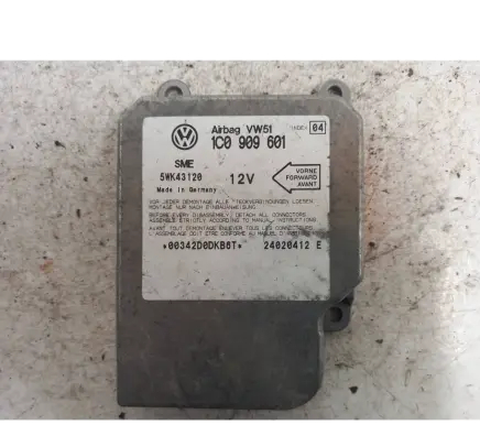 Volkswagen Golf IV Airbag control unit/module 1C0909601 24020412E 5WK43120