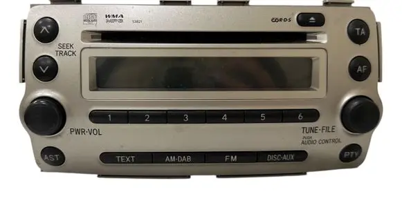 Toyota Urban Cruiser (XP110) Radio/CD/DVD/GPS head unit 8612052580 PG400686 1230001700D101