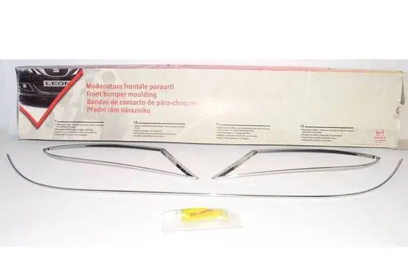 Seat Leon (1M) Front bumper splitter molding 1P0052530 28052008