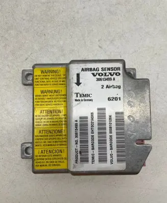 Volvo S40, V40 Airbag control unit/module 30613499A 000810126K EHT0C21A3X6