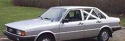 Audi 80 90 B2 Rear door window glass 43R001013