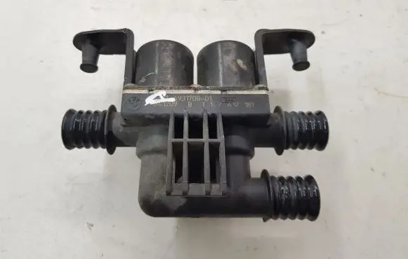 Coolant heater control valve