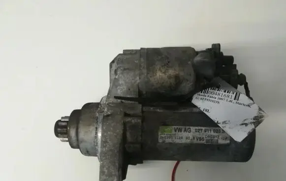 Skoda Fabia Mk1 (6Y) Starter motor 02T911023S D6GS12