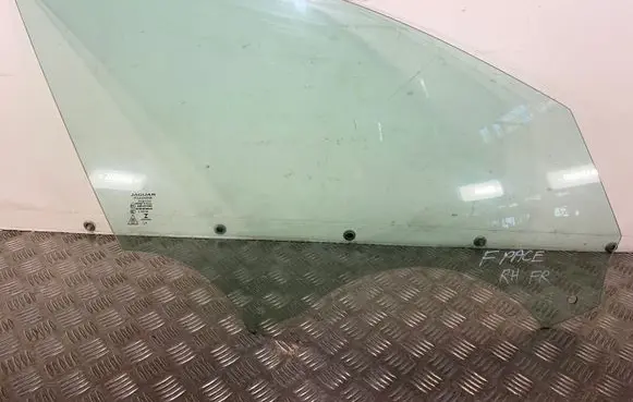Jaguar F-Pace Front door window glass four-door 43R011582
