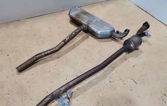 Mercedes-Benz GLB x247 Muffler/silencer A2474910400 A2474913700