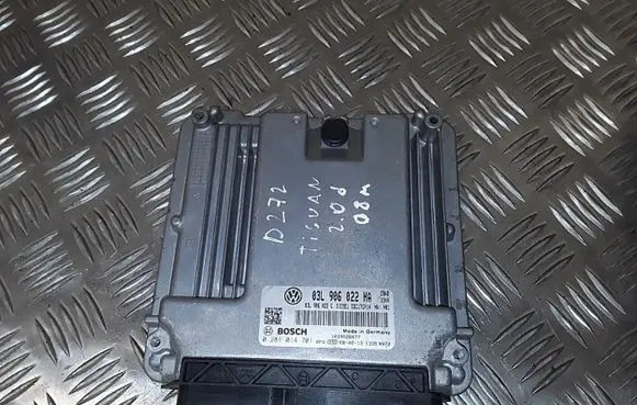 Volkswagen Tiguan Engine control unit/module 03l906022ha 0281014701 1039s26477