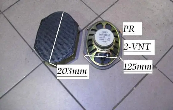 Ford Transit Front door speaker XW7F18808AB