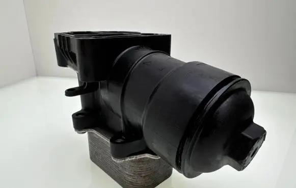 Engine oil radiator