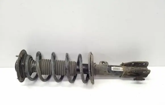 Front shock absorber with coil spring