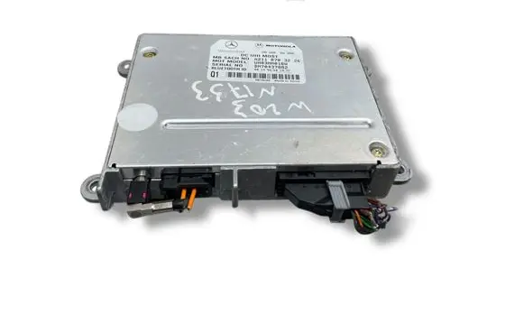Mercedes-Benz C W203 Bluetooth control unit module A2118703226