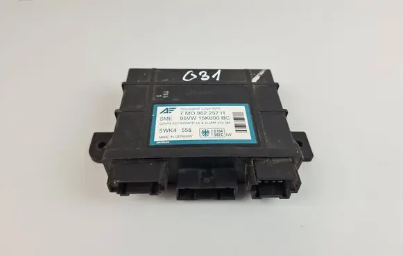 Ford Galaxy Comfort/convenience module 7M0962257H 95VW15K600BC
