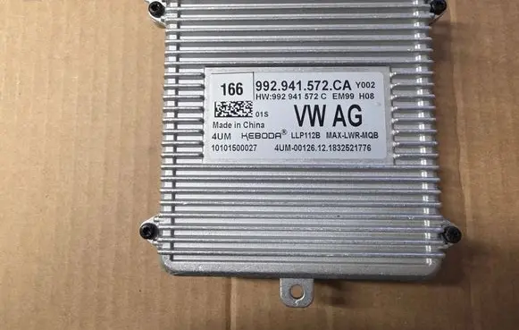 Volkswagen PASSAT B8 LED ballast control module 992941572CA