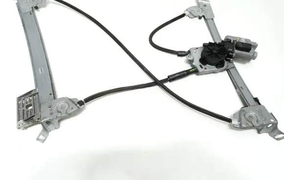 Opel Tigra B Front door window regulator with motor 93162241 0290 118694