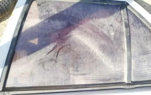 Renault 19 Rear door window glass