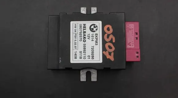 BMW 5 E60 E61 Fuel injection pump control unit/module 7209286 55892110 080792570