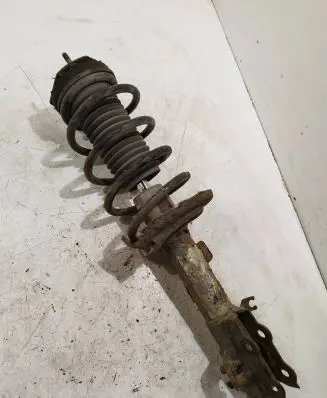 Front shock absorber with coil spring