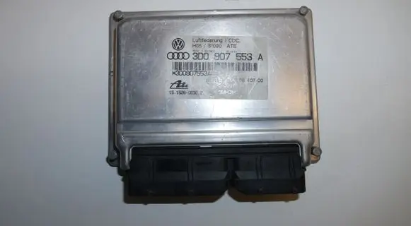 Volkswagen Phaeton Air suspension control unit module (rear) 3D0907553A