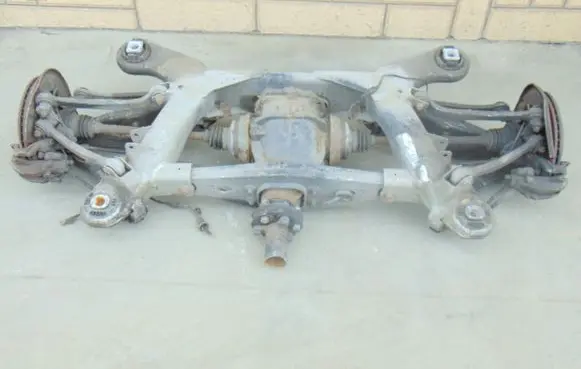 Mercedes-Benz SL R230 Rear axle beam with reductor 