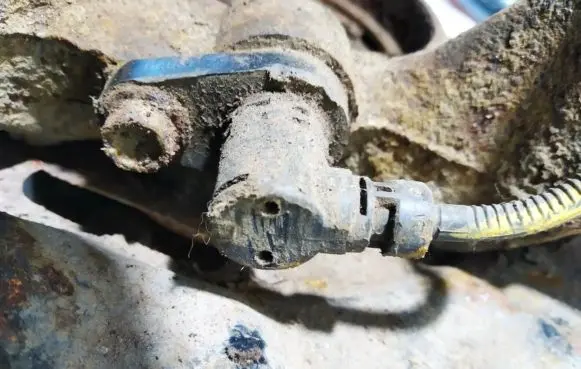 ABS brake wheel speed sensor