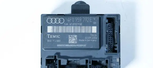 Audi A6 S6 C6 4F Door control unit/module 4F0959792E