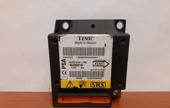 Peugeot 607 Airbag control unit/module 4162 9643869780