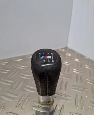 BMW 3 E90 E91 Gear lever shifter trim leather/knob