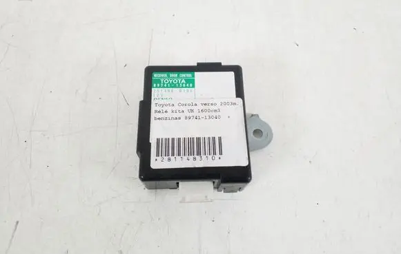 Toyota Corolla Verso E121 Door central lock control unit/module 89741-13040