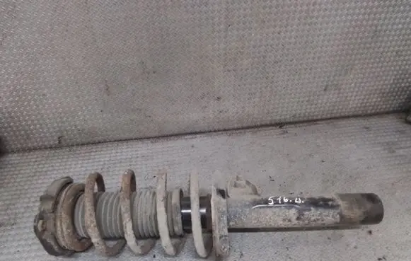 Front shock absorber with coil spring