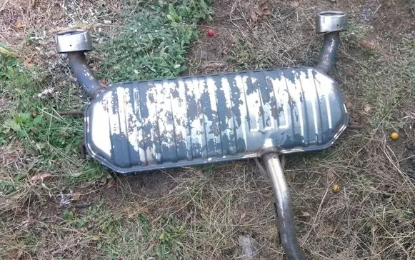 Hyundai Tucson JM Rear muffler/silencer tail pipe 