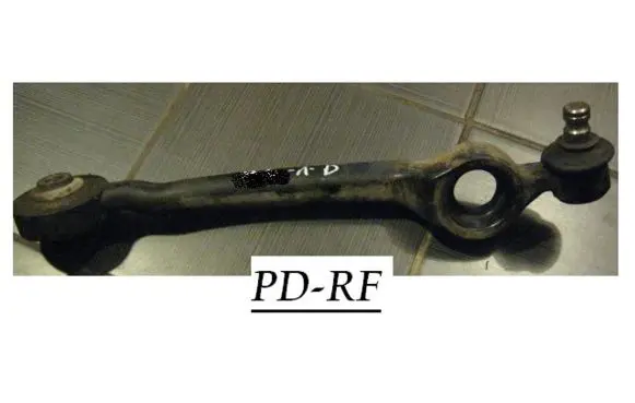Audi A6 S6 C4 4A Front lower control arm/wishbone 4A0407158B