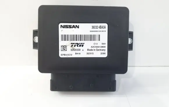 Nissan Qashqai Hand brake control module 360324BA0A A2C92013800