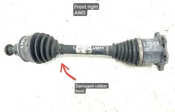Audi Q5 SQ5 Front driveshaft 80A407271E