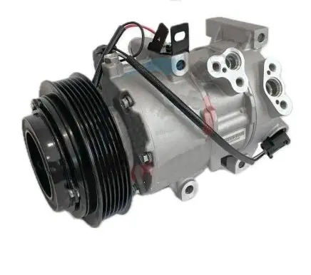 Hyundai Kona I Air conditioning (A/C) compressor (pump) 97701J9000 1028E19300 6F0210008