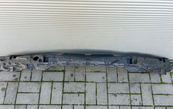 Front bumper foam support bar