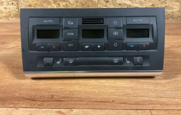 Audi A4 S4 B7 8E 8H Climate control unit 8E0820043BK 0317878 8E0820C43BK