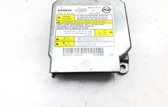 SsangYong Rexton Airbag control unit/module 8625008121 5WY64007 12080306