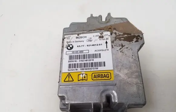 BMW 1 E82 E88 Airbag control unit/module 9214812