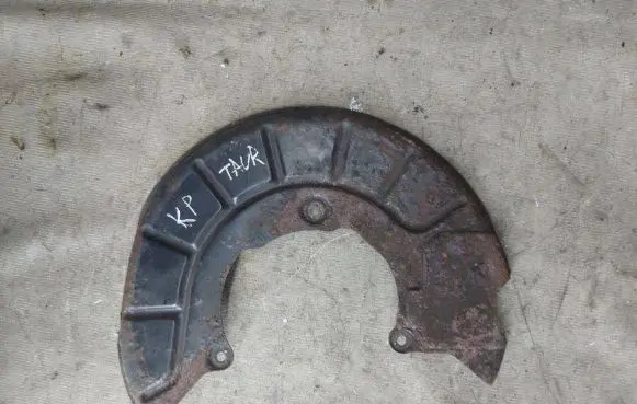 Volkswagen Touran I Front brake disc dust cover plate 