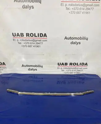 Front bumper upper radiator grill