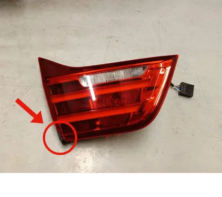 BMW 4 F32 F33 Tailgate rear/tail lights 7296101