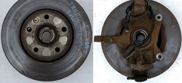 Renault Trafic II (X83) Rear wheel hub