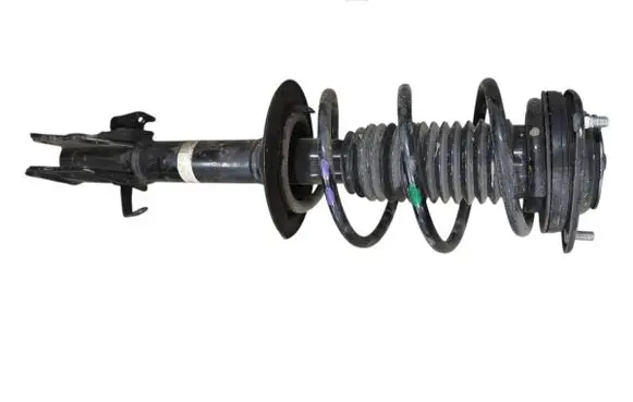 Front shock absorber with coil spring