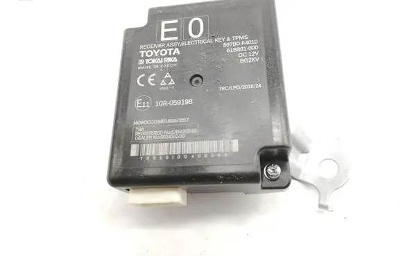 Toyota C-HR I Keyless (KESSY) go control unit/module 897B0F4010