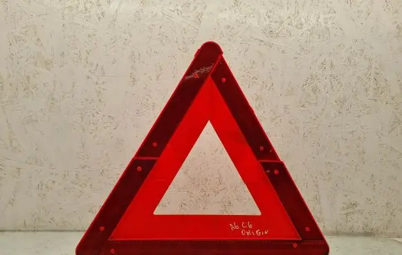 Emergency warning sign