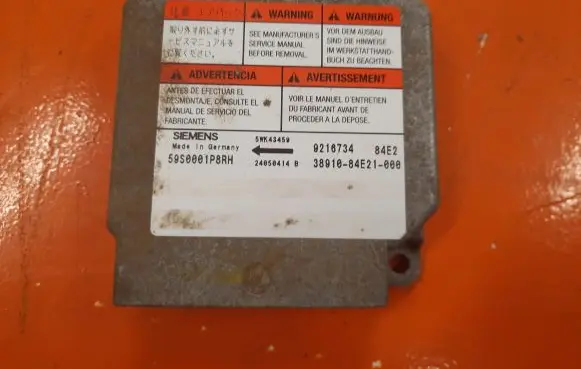 Opel Agila A Airbag control unit/module 3891084E21000