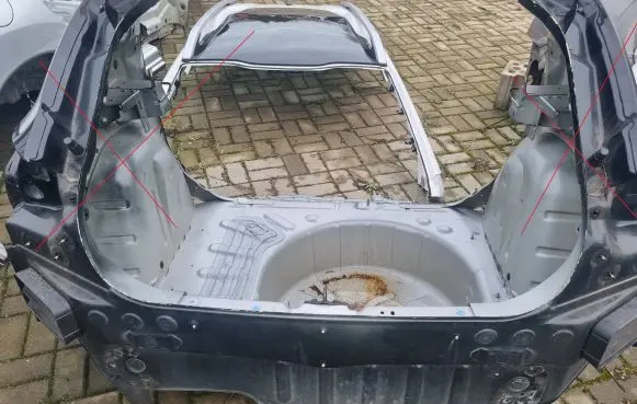 Citroen DS4 Rear bodywork 