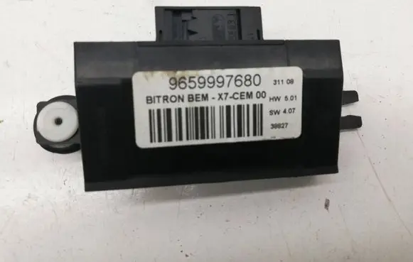 Citroen C5 Door control unit/module 9659997680