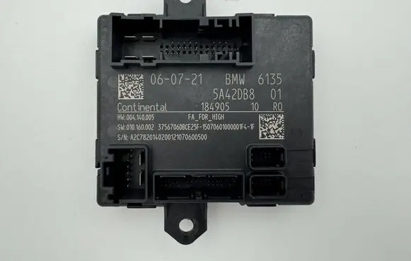 BMW 2 Active Tourer U06 Door control unit/module 5A42DB8 184905 00121070600500
