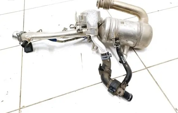 EGR valve cooler